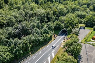 Le tunnel de Mont-Chemin
